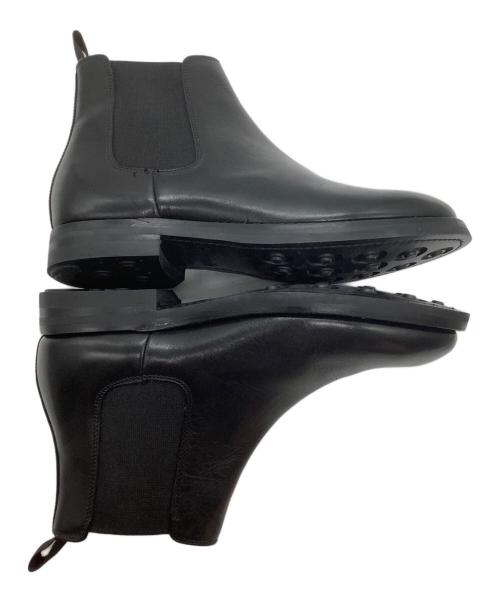 HARROGATE（ハロゲイト）HARROGATE (ハロゲイト) サイドゴアブーツ ブラック サイズ:25cmの古着・服飾アイテム