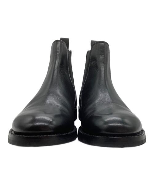 HARROGATE（ハロゲイト）HARROGATE (ハロゲイト) サイドゴアブーツ ブラック サイズ:25cmの古着・服飾アイテム