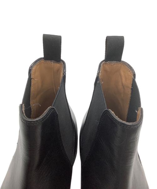 HARROGATE（ハロゲイト）HARROGATE (ハロゲイト) サイドゴアブーツ ブラック サイズ:25cmの古着・服飾アイテム