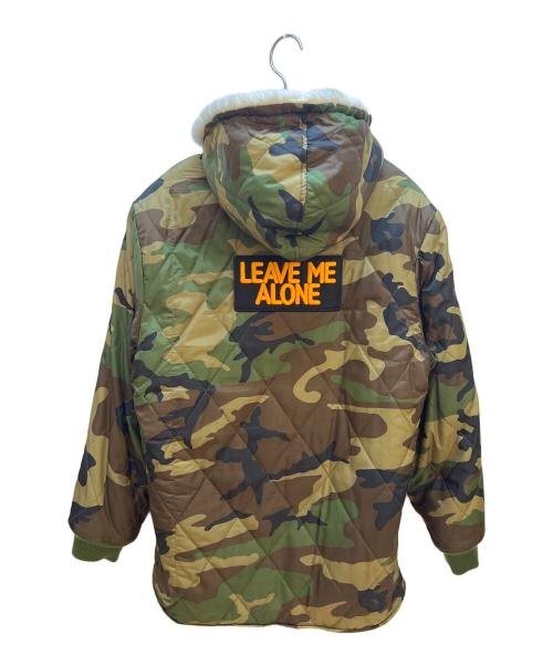 SUPREME（シュプリーム）SUPREME (シュプリーム) 17AW Reversible Sherpa Work Parka オリーブ×ホワイト サイズ:Ｍの古着・服飾アイテム