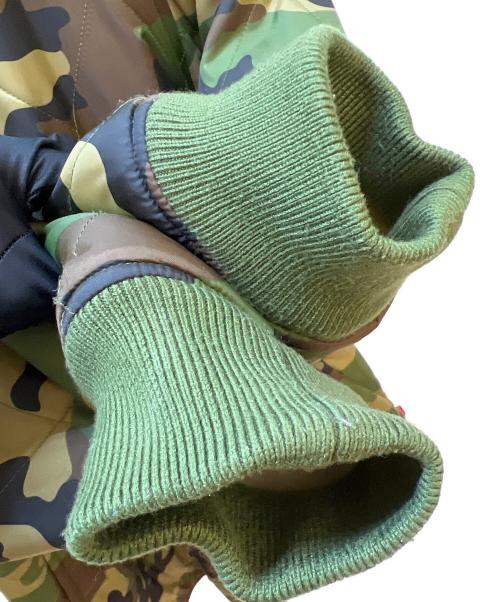 SUPREME（シュプリーム）SUPREME (シュプリーム) 17AW Reversible Sherpa Work Parka オリーブ×ホワイト サイズ:Ｍの古着・服飾アイテム