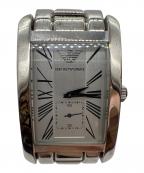 EMPORIO ARMANIエンポリオアルマーニ）の古着「リストウォッチ」｜ホワイト