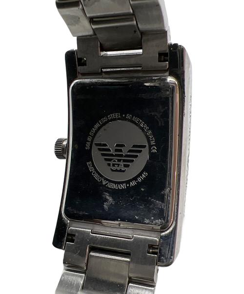 EMPORIO ARMANI（エンポリオアルマーニ）EMPORIO ARMANI (エンポリオアルマーニ) リストウォッチ ホワイトの古着・服飾アイテム