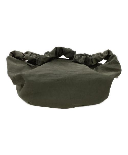 OUAT（オーユーエーティー）OUAT (オーユーエーティー) ショルダーバッグ OFFICE BAG オリーブの古着・服飾アイテム