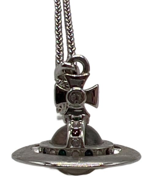 Vivienne Westwood（ヴィヴィアンウエストウッド）Vivienne Westwood (ヴィヴィアンウエストウッド) オーブモチーフネックレス シルバーの古着・服飾アイテム