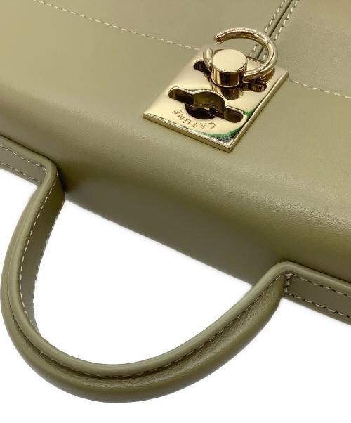 CAFUNE（カフネ）CAFUNE (カフネ) ハンドバッグ グリーンの古着・服飾アイテム