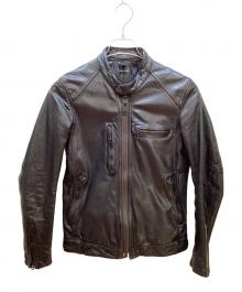 AMERICAN RAG CIE（アメリカンラグシー）の古着「レザージャケット」｜ブラック