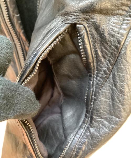 AMERICAN RAG CIE（アメリカンラグシー）AMERICAN RAG CIE (アメリカンラグシー) レザージャケット ブラック サイズ:1の古着・服飾アイテム