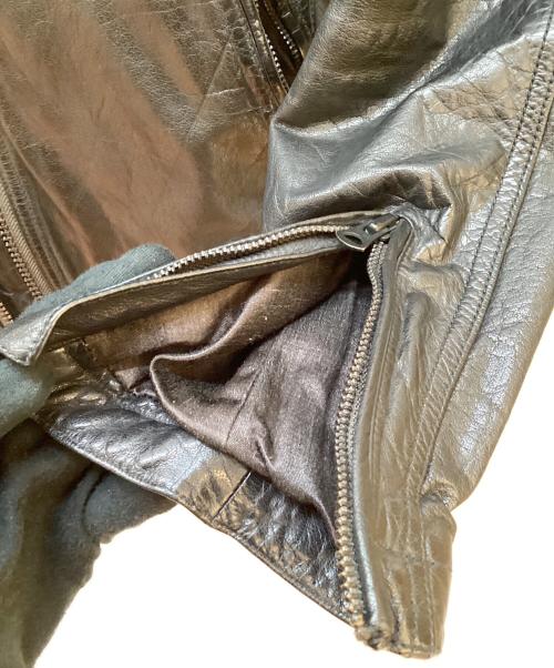 AMERICAN RAG CIE（アメリカンラグシー）AMERICAN RAG CIE (アメリカンラグシー) レザージャケット ブラック サイズ:1の古着・服飾アイテム