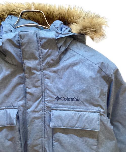 Columbia（コロンビア）Columbia (コロンビア) ダウンジャケット ブルー サイズ:Lの古着・服飾アイテム