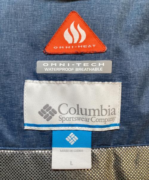 Columbia（コロンビア）Columbia (コロンビア) ダウンジャケット ブルー サイズ:Lの古着・服飾アイテム
