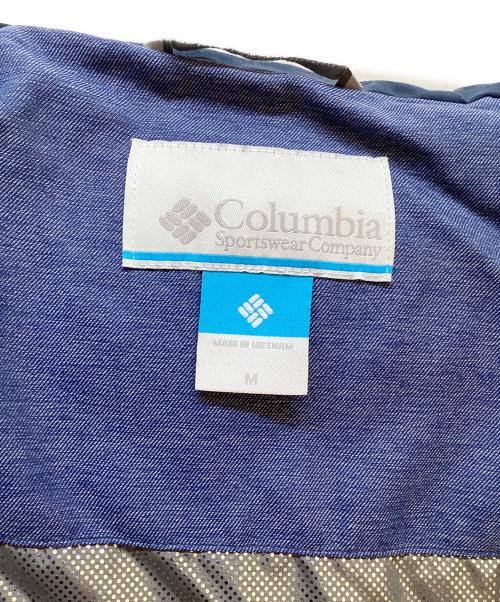 Columbia（コロンビア）Columbia (コロンビア) ダウンジャケット ネイビー サイズ:Mの古着・服飾アイテム