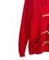 中古・古着 POLO RALPH LAUREN (ポロ・ラルフローレン) ダッフルカーディガン レッド サイズ:L 未使用品：9000円