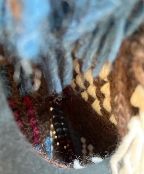 PAMEO POSE（パメオポーズ）PAMEO POSE (パメオポーズ) ショート丈シャギーニット マルチカラー サイズ:FREE 未使用品の古着・服飾アイテム