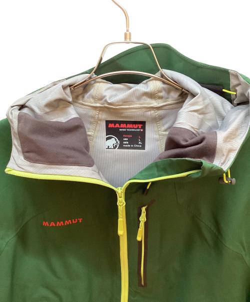 MAMMUT（マムート）MAMMUT (マムート) マウンテンパーカー グリーン サイズ:XLの古着・服飾アイテム