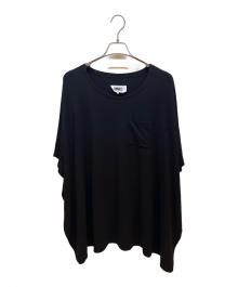 MM6 Maison Margiela（エムエムシックスメゾンマルジェラ）の古着「カットソー」｜ブラック