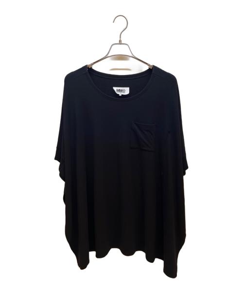 MM6 Maison Margiela（エムエムシックスメゾンマルジェラ）MM6 Maison Margiela (エムエムシックスメゾンマルジェラ) カットソー ブラック サイズ:XSの古着・服飾アイテム