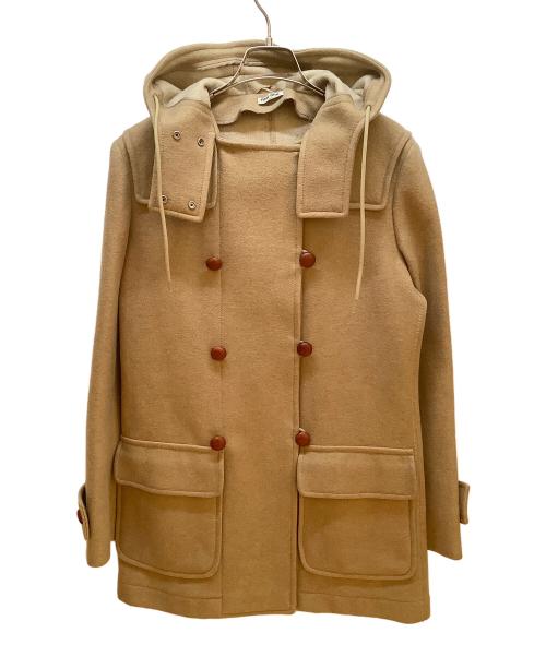 MIU MIU（ミュウミュウ）MIU MIU (ミュウミュウ) ダブルコート ベージュ サイズ:40の古着・服飾アイテム