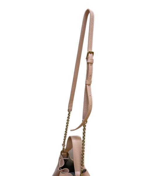 FURLA（フルラ）FURLA (フルラ) バケツ型トートバッグ ピンクの古着・服飾アイテム