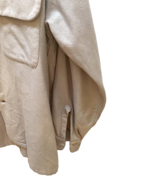 ARROW（アロー）ARROW (アロー) オープンカラーシャツ ベージュ サイズ:Mの古着・服飾アイテム