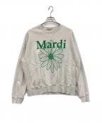 Mardi Mercrediマルディメクルディ）の古着「FLOWERMARDI」｜ホワイト