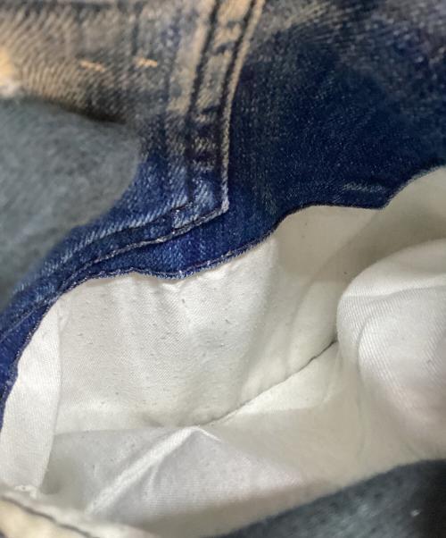 DSQUARED2（ディースクエアード）DSQUARED2 (ディースクエアード) ダメージデニムパンツ ブルー サイズ:46の古着・服飾アイテム