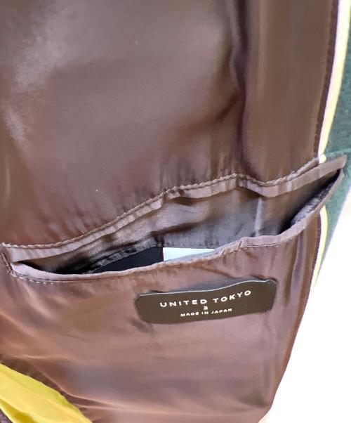 UNITED TOKYO（ユナイテッドトーキョー）UNITED TOKYO (ユナイテッドトーキョー) ロングコート グリーン サイズ:2の古着・服飾アイテム