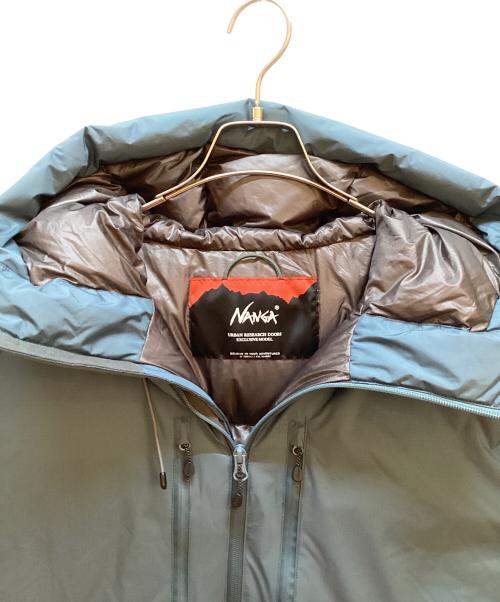NANGA（ナンガ）NANGA (ナンガ) URBAN RESEARCH DOORS (アーバンリサーチドアーズ) ダウンジャケット スカイブルー サイズ:Lの古着・服飾アイテム