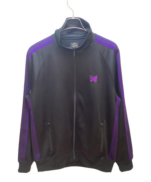Needles（ニードルズ）Needles (ニードルズ) トラックジャケット ブラック×パープル サイズ:SIZE Lの古着・服飾アイテム