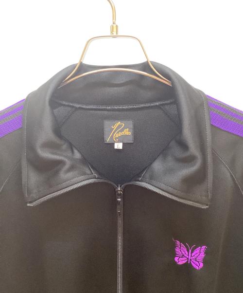 Needles（ニードルズ）Needles (ニードルズ) トラックジャケット ブラック×パープル サイズ:SIZE Lの古着・服飾アイテム