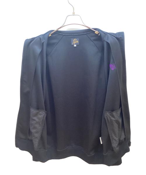Needles（ニードルズ）Needles (ニードルズ) トラックジャケット ブラック×パープル サイズ:SIZE Lの古着・服飾アイテム