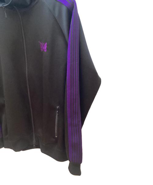 Needles（ニードルズ）Needles (ニードルズ) トラックジャケット ブラック×パープル サイズ:SIZE Lの古着・服飾アイテム