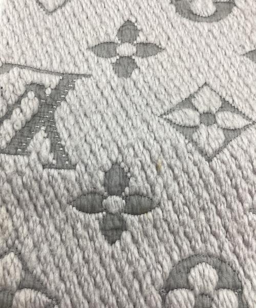 LOUIS VUITTON（ルイ ヴィトン）LOUIS VUITTON (ルイ ヴィトン) ウールマフラー グレーの古着・服飾アイテム
