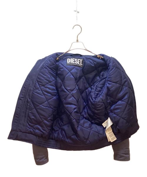 DIESEL（ディーゼル）DIESEL (ディーゼル) 中綿ブルゾン ネイビー サイズ:Sの古着・服飾アイテム