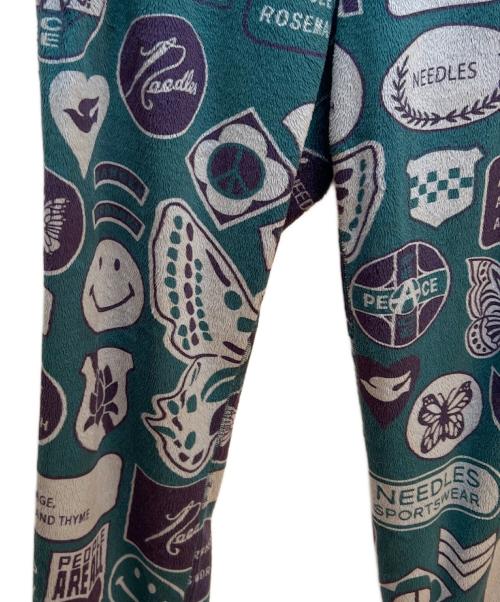 Needles sportswear（ニードルズスポーツウェア）Needles sportswear (ニードルズスポーツウェア) パンツ グリーン×グレー サイズ:Mの古着・服飾アイテム