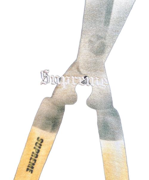 SUPREME（シュプリーム）SUPREME (シュプリーム) プルオーバーパーカー ブラック×イエロー サイズ:SIZE Mの古着・服飾アイテム