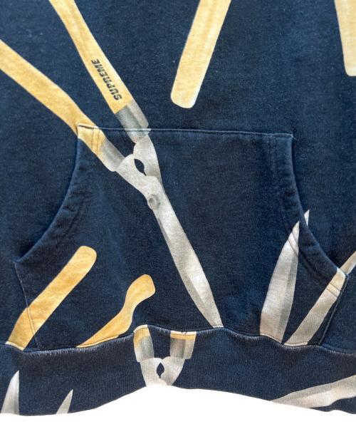 SUPREME（シュプリーム）SUPREME (シュプリーム) プルオーバーパーカー ブラック×イエロー サイズ:SIZE Mの古着・服飾アイテム