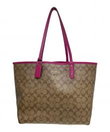 COACH（コーチ）の古着「トートバッグ」｜ピンクベージュ