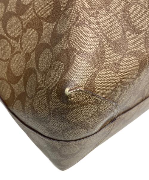 COACH（コーチ）COACH (コーチ) トートバッグ ピンクベージュの古着・服飾アイテム