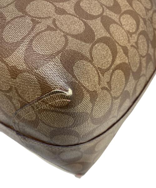 COACH（コーチ）COACH (コーチ) トートバッグ ピンクベージュの古着・服飾アイテム