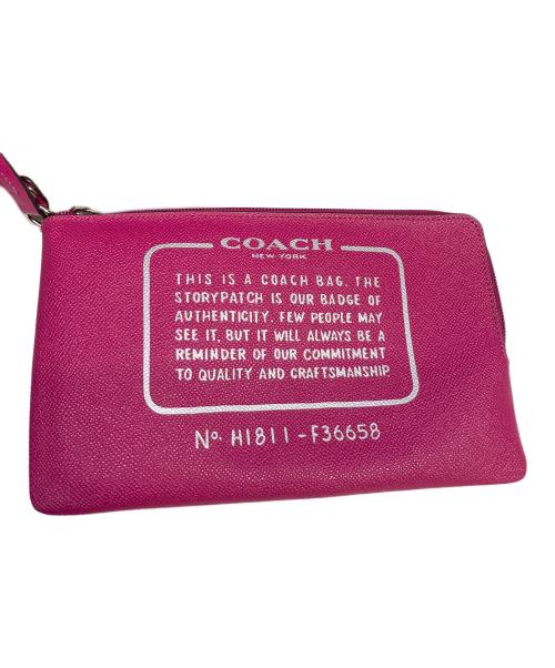 COACH（コーチ）COACH (コーチ) トートバッグ ピンクベージュの古着・服飾アイテム