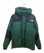 THE NORTH FACEザ ノース フェイス）の古着「ダウンジャケット」｜グリーン×ブラック