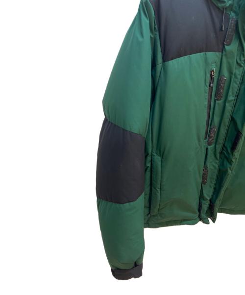 THE NORTH FACE（ザ ノース フェイス）THE NORTH FACE (ザ ノース フェイス) ダウンジャケット グリーン×ブラック サイズ:Lの古着・服飾アイテム