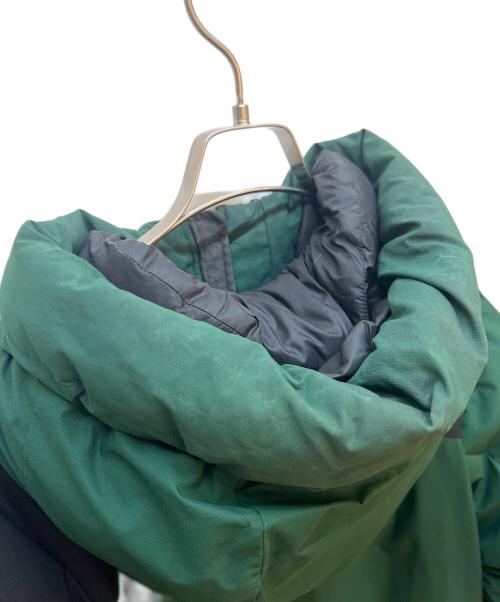 THE NORTH FACE（ザ ノース フェイス）THE NORTH FACE (ザ ノース フェイス) ダウンジャケット グリーン×ブラック サイズ:Lの古着・服飾アイテム
