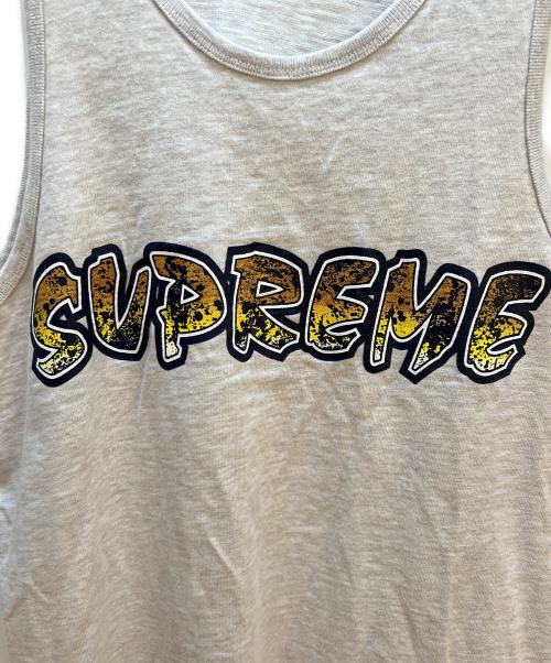 SUPREME（シュプリーム）SUPREME (シュプリーム) 19SS splatter tank top ベージュ サイズ:SIZE Sの古着・服飾アイテム
