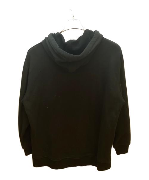 JIMMY CHOO（ジミーチュウ）JIMMY CHOO (ジミーチュウ) プルオーバーパーカー ブラック サイズ:Sの古着・服飾アイテム