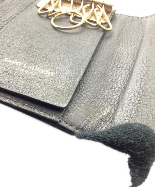 Saint Laurent Paris（サンローランパリ）Saint Laurent Paris (サンローランパリ) 6連キーケース グレーの古着・服飾アイテム
