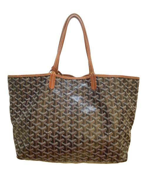 GOYARD（ゴヤール）GOYARD (ゴヤール) トートバッグ ブラウン×ブラックの古着・服飾アイテム