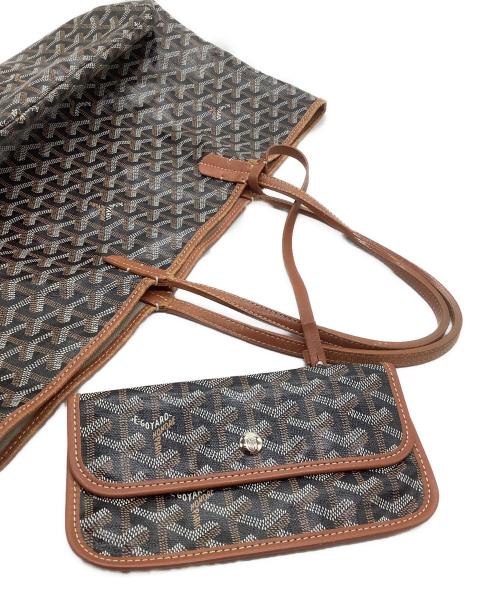 GOYARD（ゴヤール）GOYARD (ゴヤール) トートバッグ ブラウン×ブラックの古着・服飾アイテム