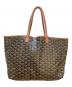 GOYARD (ゴヤール) トートバッグ ブラウン×ブラック：50000円